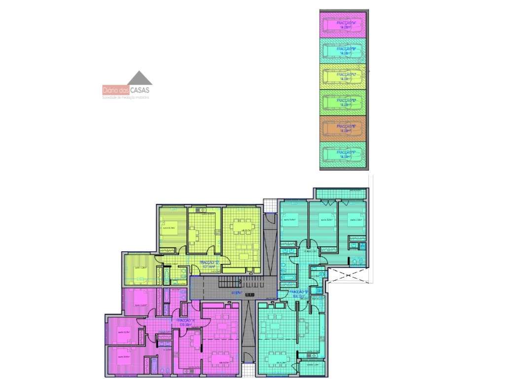 Lote de terreno para prédio com 6 frações na Pampilhosa - Grande imagem: 4/7
