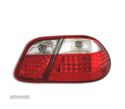 FAROLINS TRASEIROS LED PARA MERCEDES CLK W208 97-02 VERMELHO BRANCO - 2