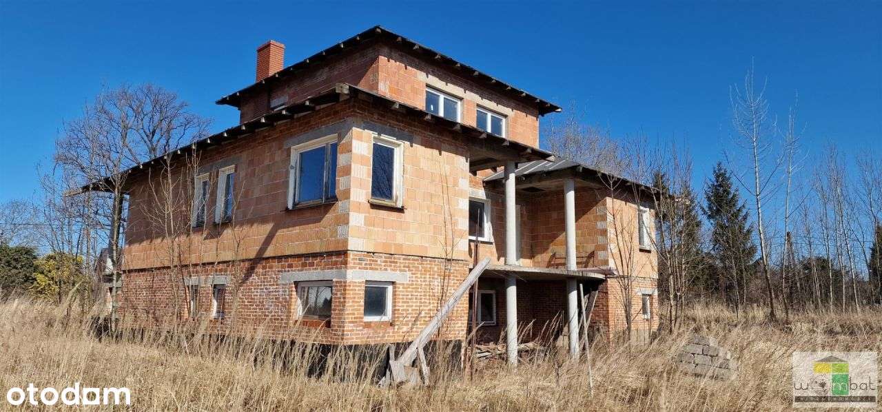 Dom z dużą działką w stanie surowym zamkniętym-2