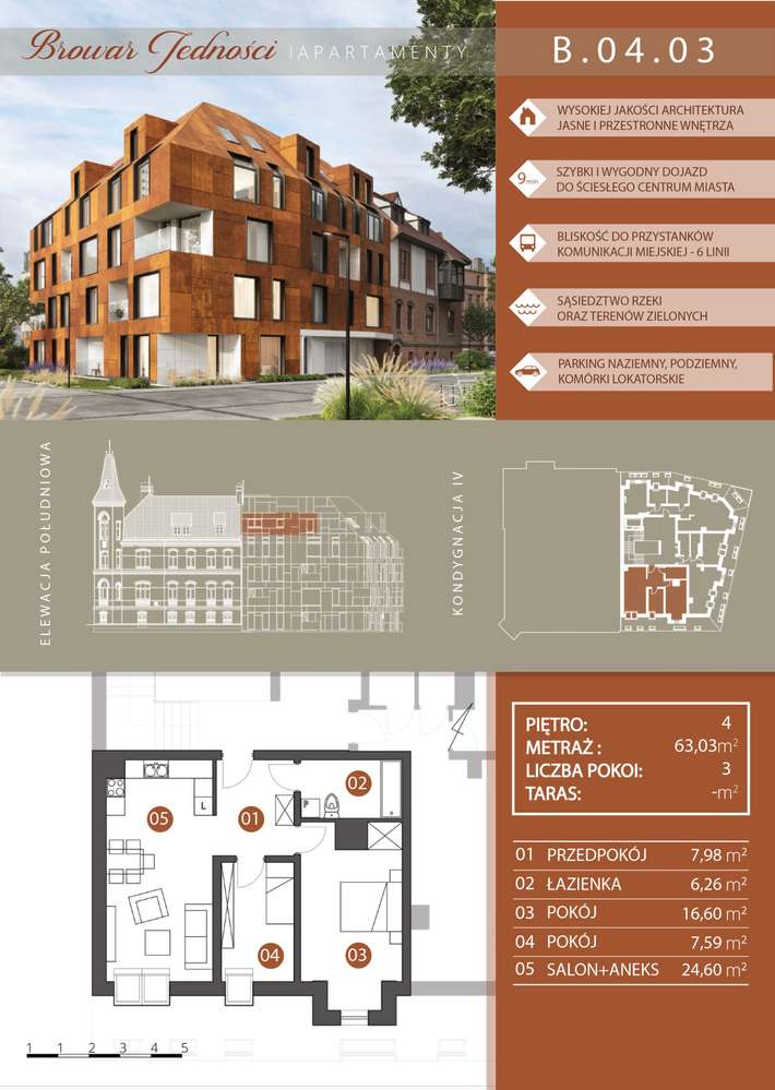 3 pok! Browary Wrocławskie - nowe mieszkanie do własnej aranżacji-8