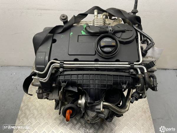 Motor SKODA SUPERB II (3T4) 2.0 TDI 140CV 07.08 - 05.15 Usado REF. BKD - 3