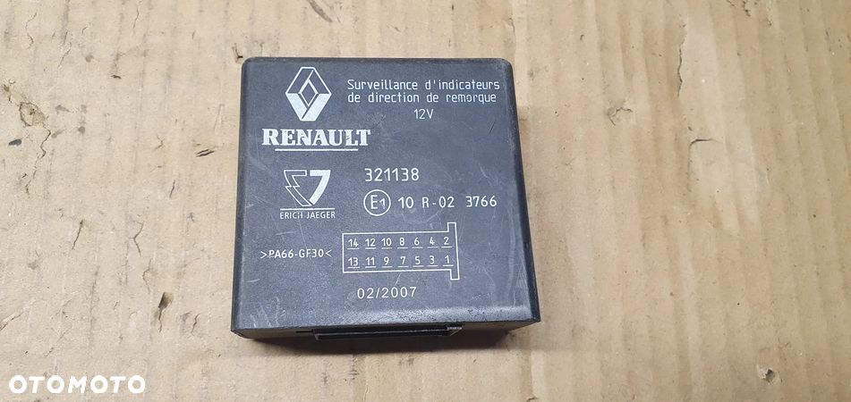 Moduł sterownik przekaźnik haka Renault Megane II 321138 - 1