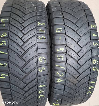 215/65r16C (W95/24)02 2szt 6mm CrossClimate Agilis MICHELIN 2020r CAŁOROCZNE - 1