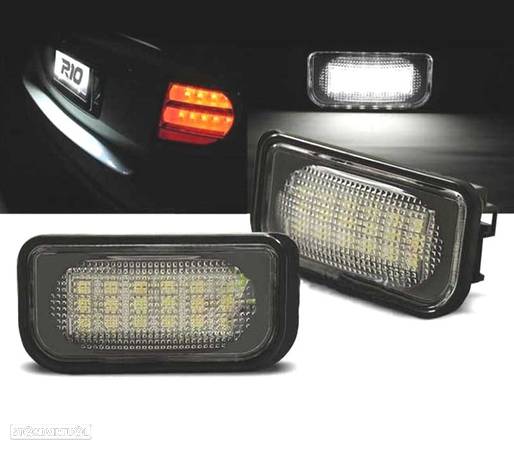 LUZES MATRÍCULA PARA MERCEDES W203 00-07 SEDAN LED - 1