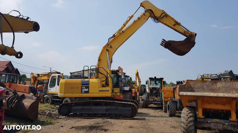 Komatsu PC 290 LC Excavator pe șenile - 12