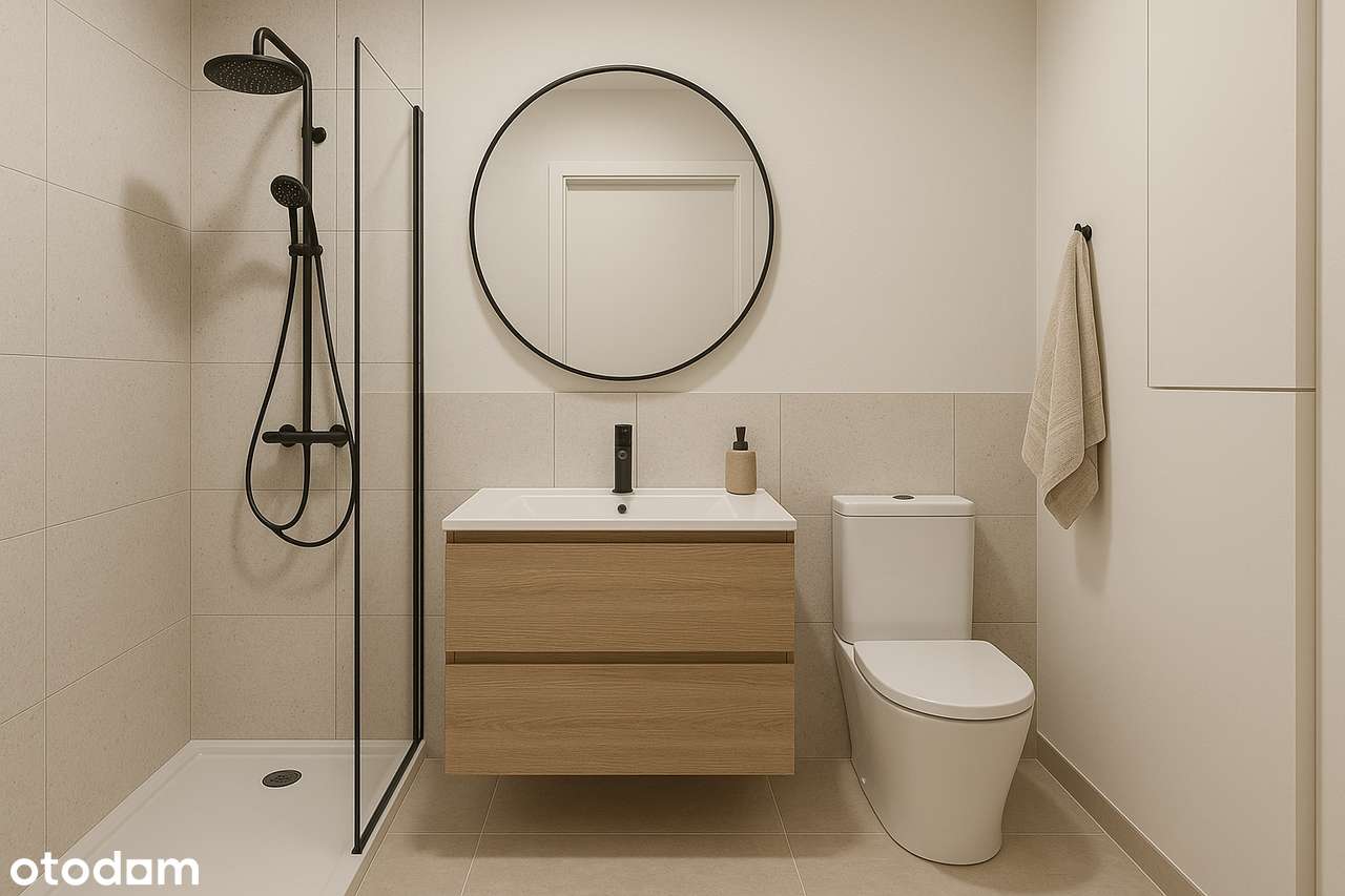 Ustawne 2 pokojowe mieszkanie 54 m² | Taras + ogród 27 m² | BLISKO SKM - Pełny obrazek: 4/5