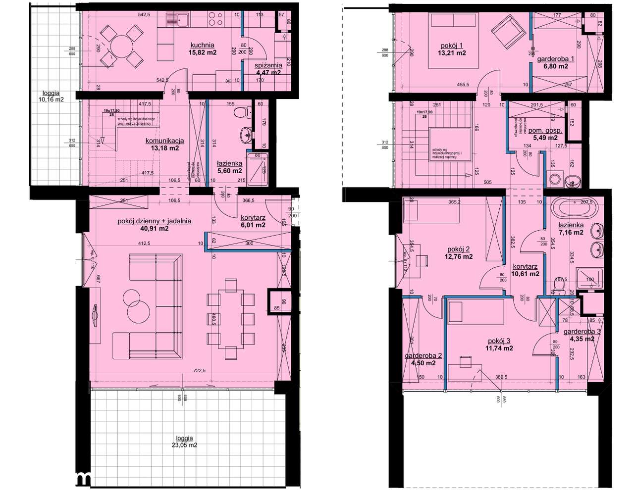 Dwupoziomowy apartament!-0