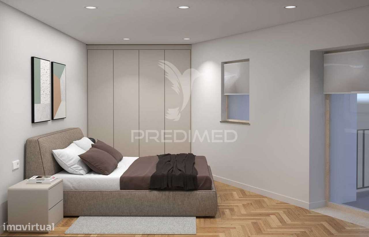 Fantástico apartamento T2 novo e moderno com excelente exposição solar - Grande imagem: 4/5