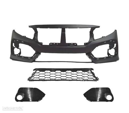 PARA-CHOQUES FRONTAL PARA HONDA CIVIC 16-20 LOOK SI - 2