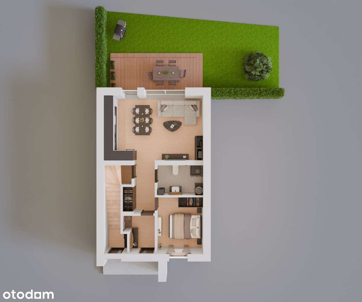 Apartamenty Żółwia Natura|Parter|2xParking Ogródek w cenie |Kominek. - Pełny obrazek: 5/6