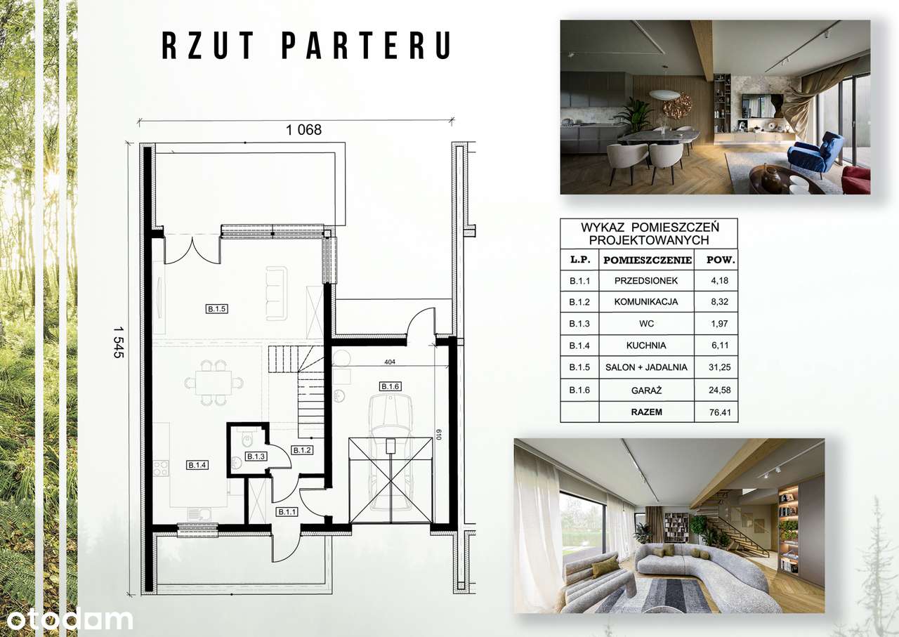 Dostępny w lutym 2026. Nowoczesny dom jednorodzinny 138m2, dz. 1000m2 - Pełny obrazek: 4/16