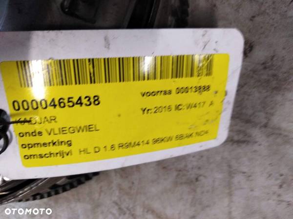 SPRZEGLO DWUMAS RENAULT KADJAR 1.6 dCi 130 15- 96 - 2