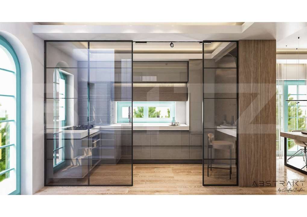 Vila 4 camere in ansamblu de case insiruite, 144mp, Otopeni-16