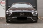 Grila Centrala Mercedes CLA X118 C118 (2019-up) GT-R Panamericana Design Negru Luc- livrare gratuita - 11