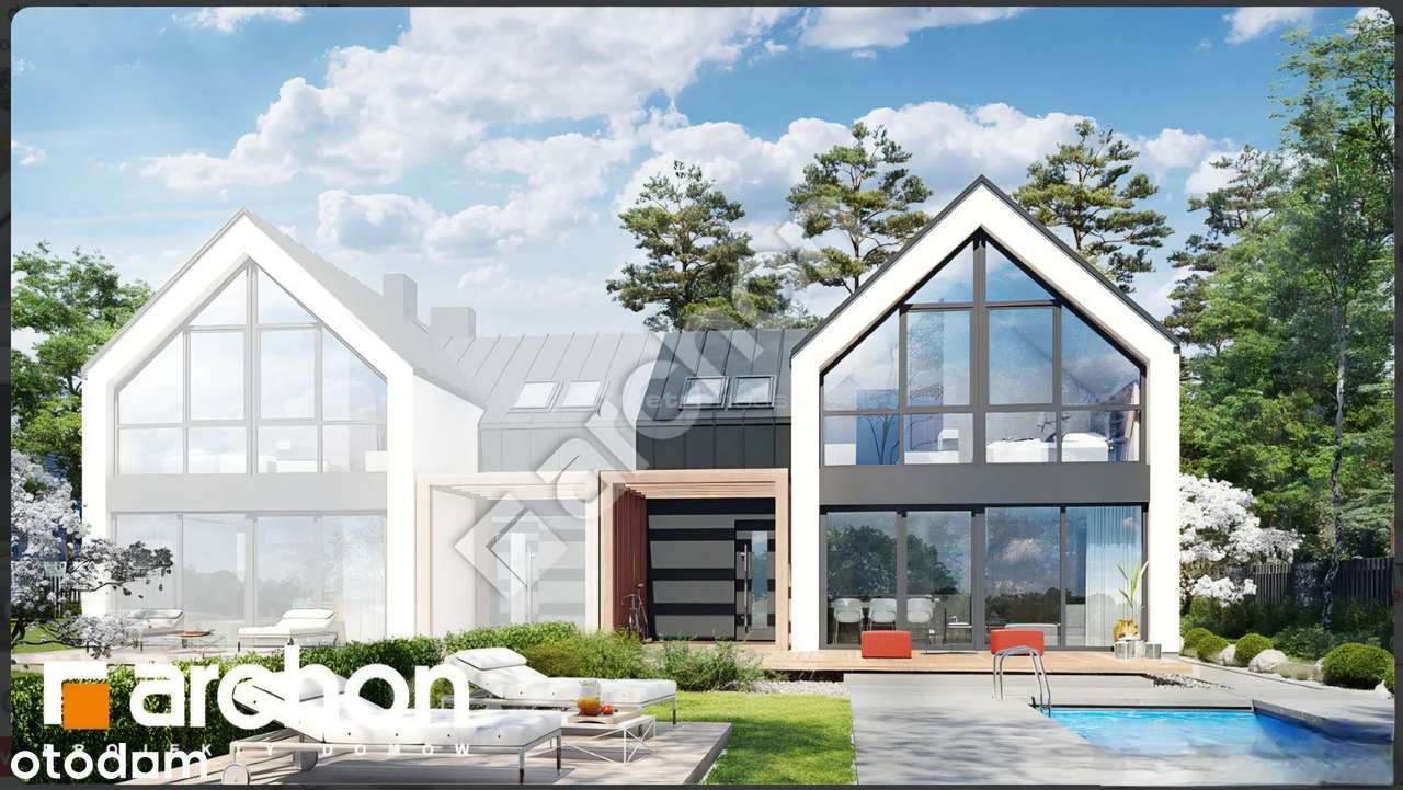 Nowoczesny bliźniak z garażem  Sedranki, Olecko - Pełny obrazek: 5/14