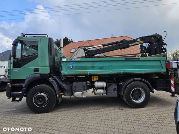 Iveco Trakker 360, Meiller Kipper, Palfinger M100 // 2009r - 2