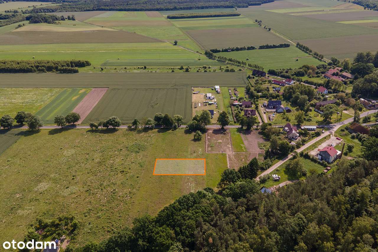 Działka z warunkami zabudowy - Klępino k. Białogardu - Pełny obrazek: 4/4