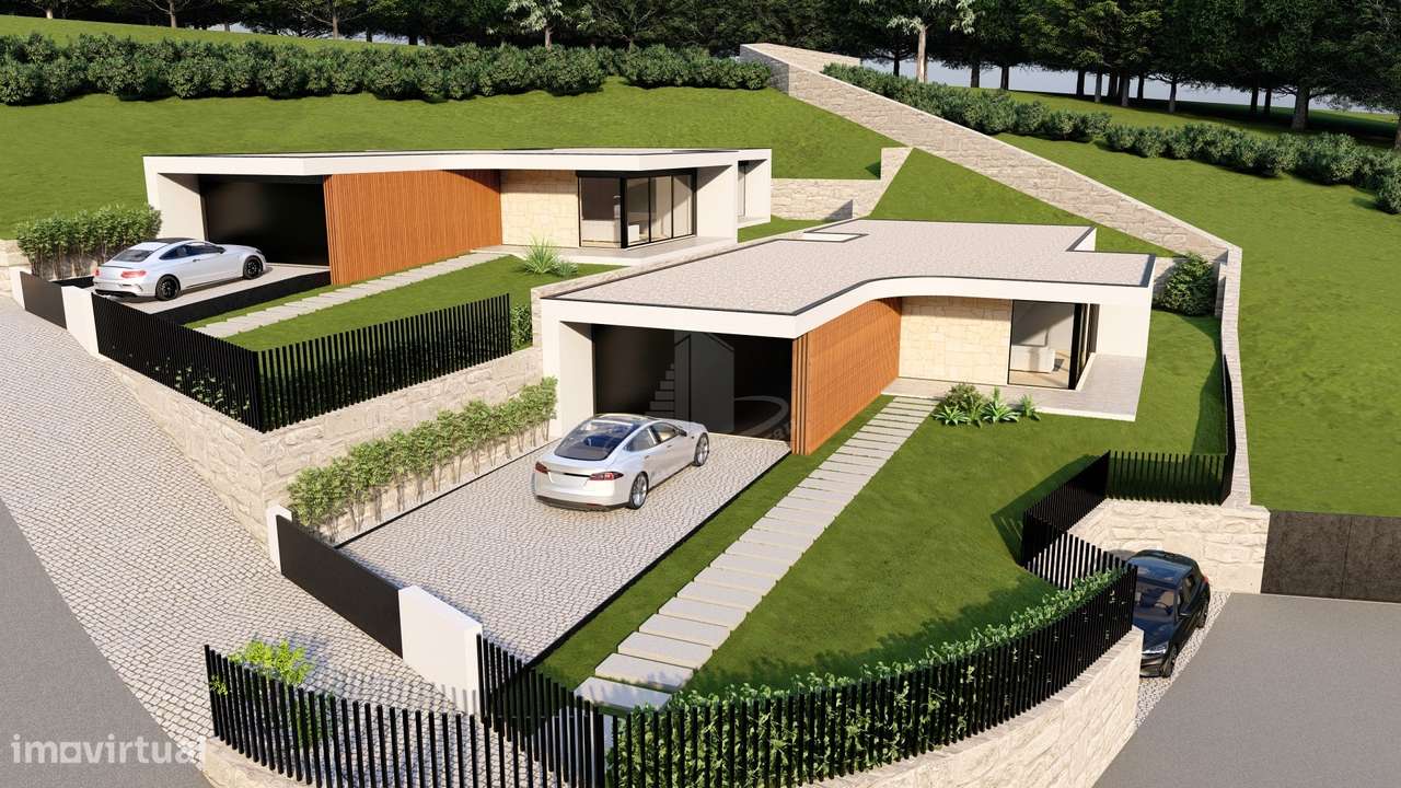 Terreno com 1851 m2 para Construção em Zona Tranquila de Vila Verde-0