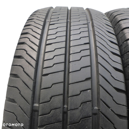 2 x CONTINENTAL 215/65 R15C 104/102T VanContact Eco 2021/22 Lato 7,5-8mm Jak Nowe - 2