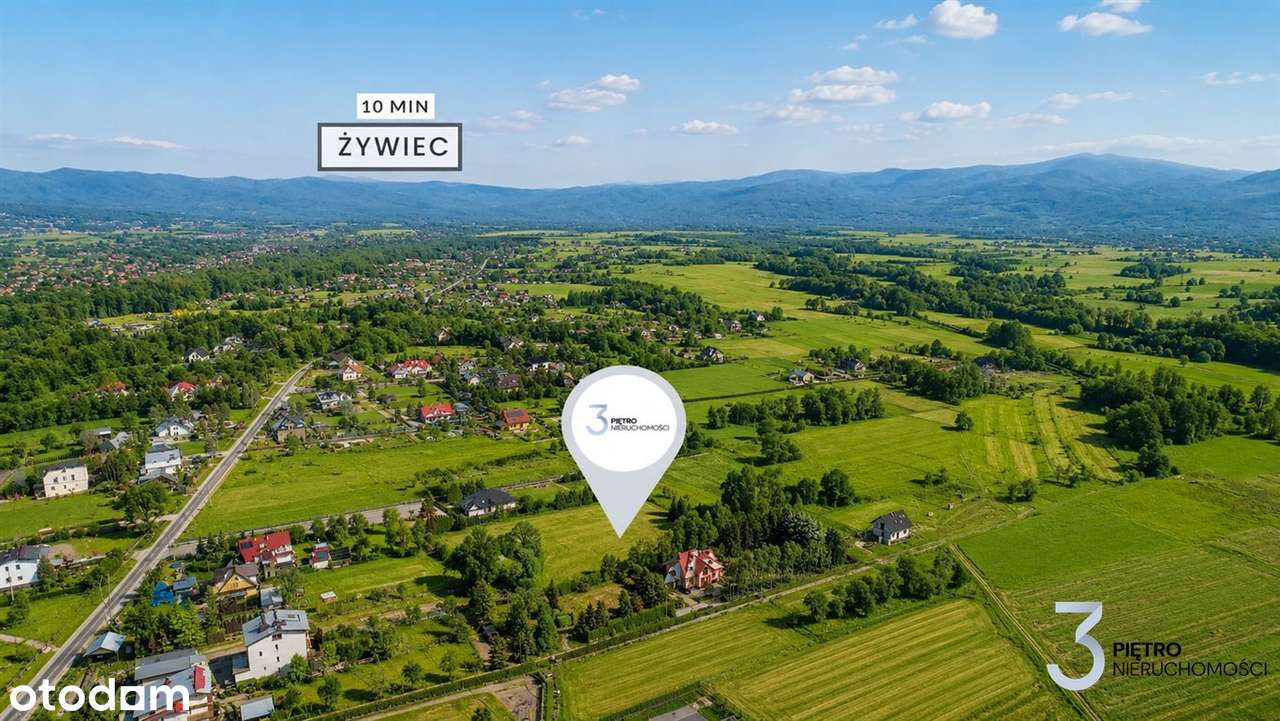 Piękna działka, media obok w działce! - Pełny obrazek: 3/6