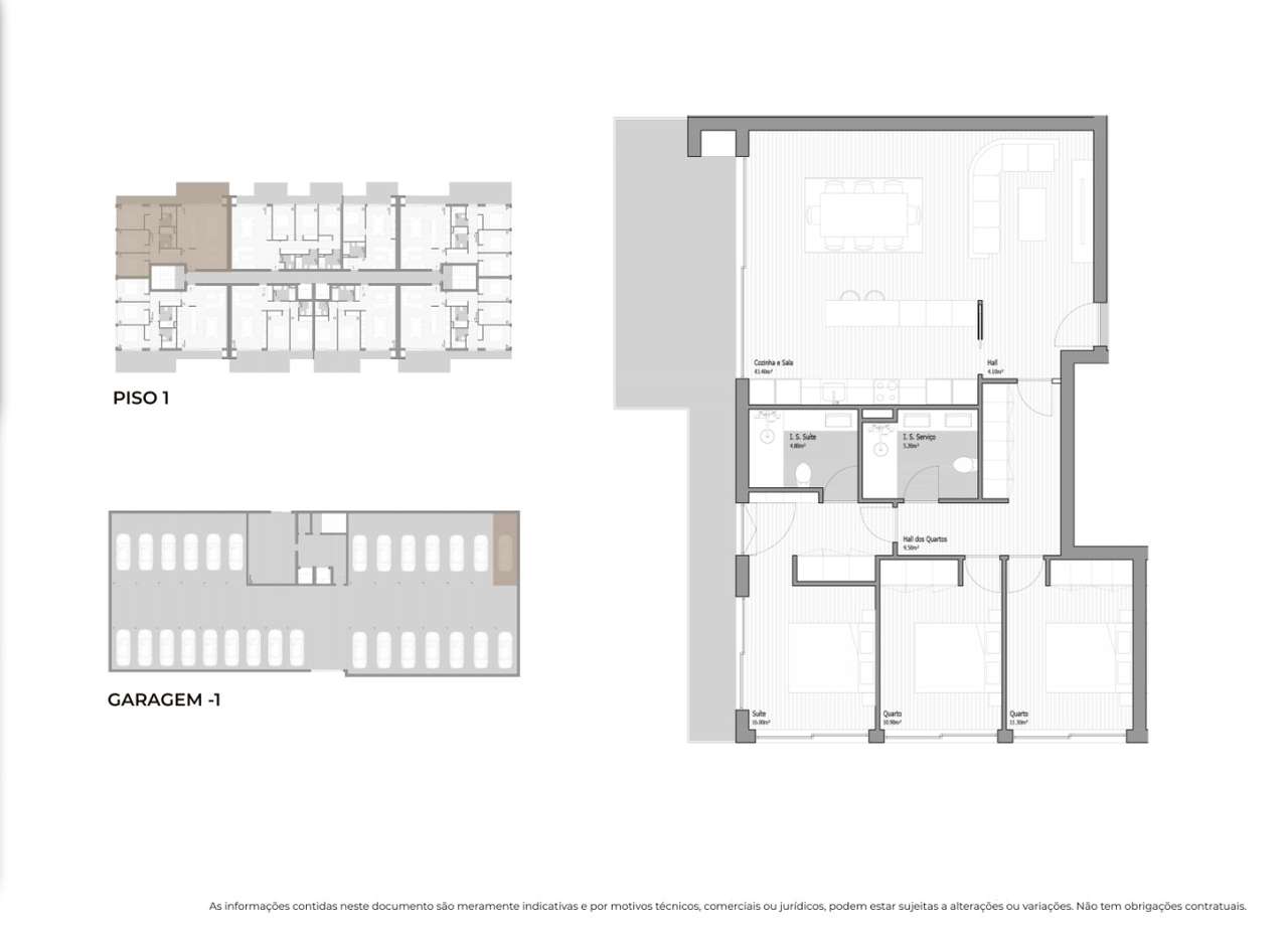 T3 novo com varanda ampla e garagem – Valongo-13
