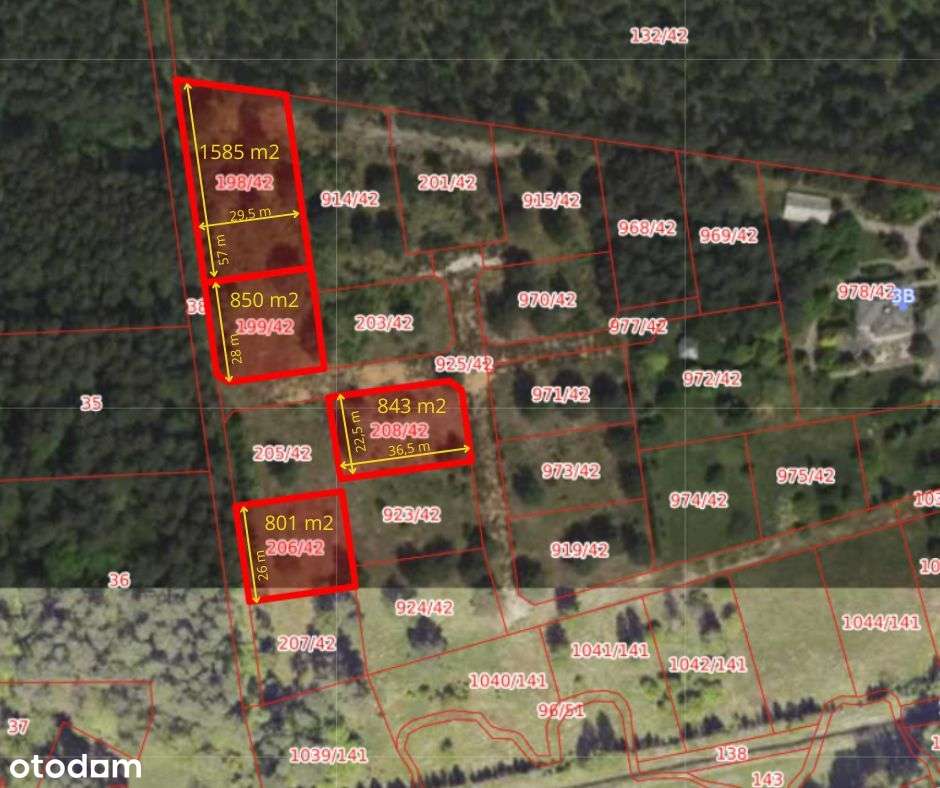 Działki Budowlane Z Widokiem NA Las I Rzekę - Pełny obrazek: 5/6
