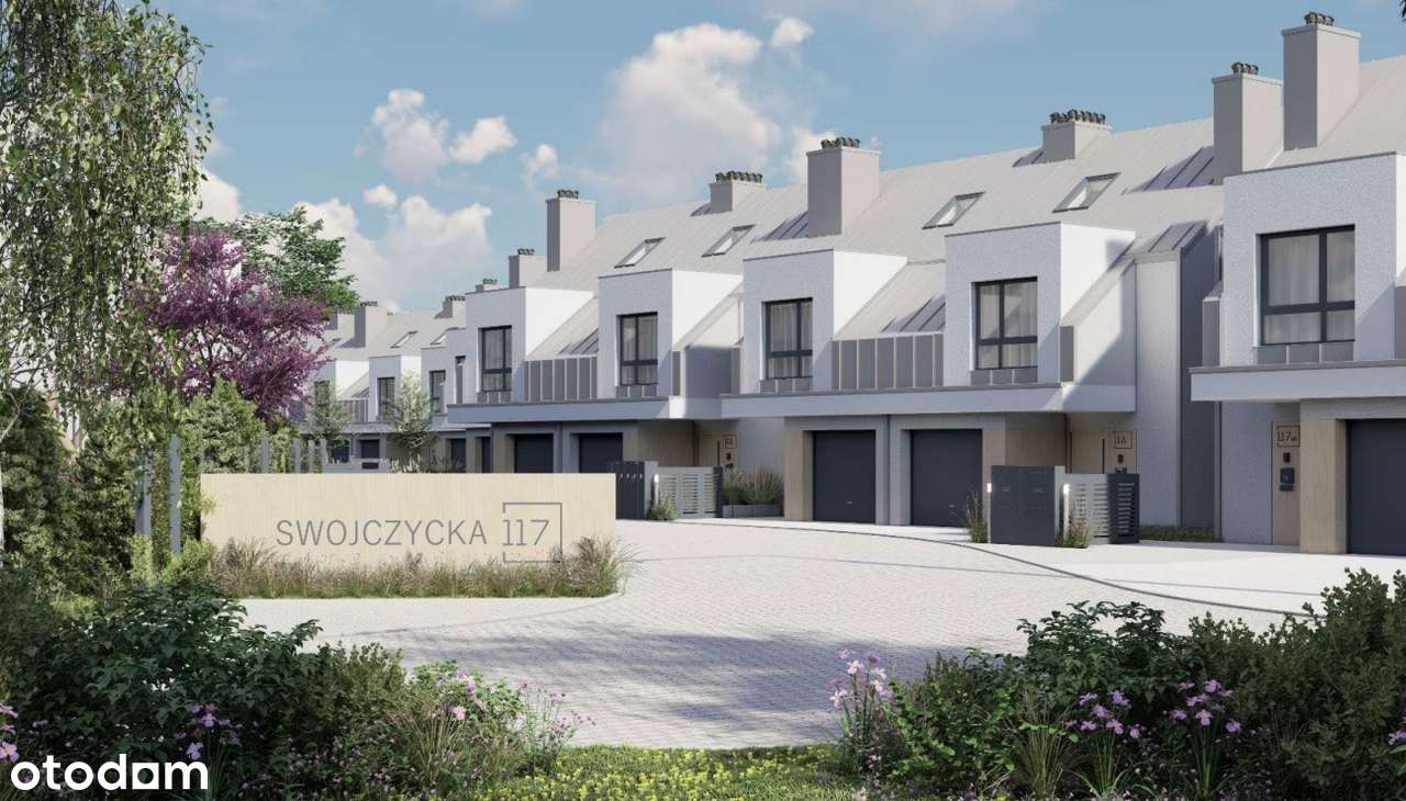 Skrajny szereg z ogródkiem i garażem - Swojczyce, Wrocław-10