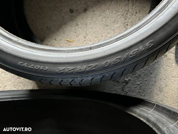 vând 2 anvelope 315/30/22 Pirelli noi de vară - 6