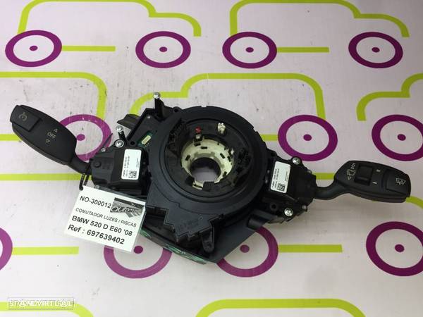 Comutador Luzes BMW 520 (E60) de 2008 - Ref: 697639402 - NO300012 - 6