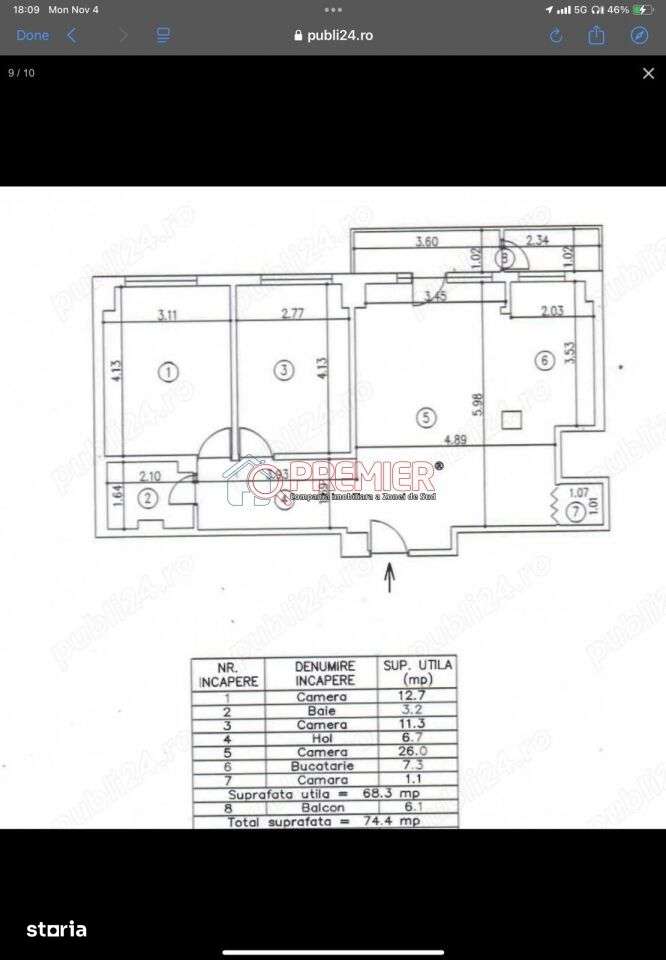 3 camere - Sector 4-Piata Sudului - Bd Alexandru Obregia - Imagine principală: 2/13