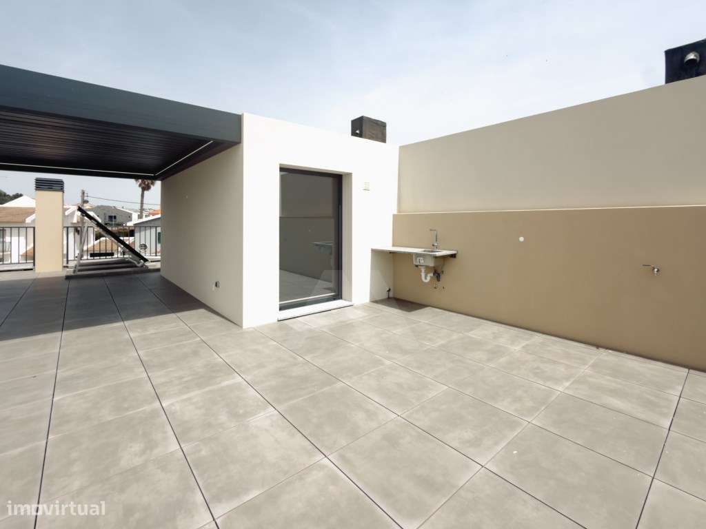 Moradias T4 de Luxo com Terraço e Vista Mar em Cascais-29