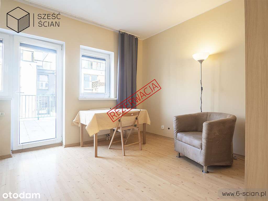 Kawalerka| Oddzielna Kuchnia| Parking| Balzaka - Pełny obrazek: 5/12