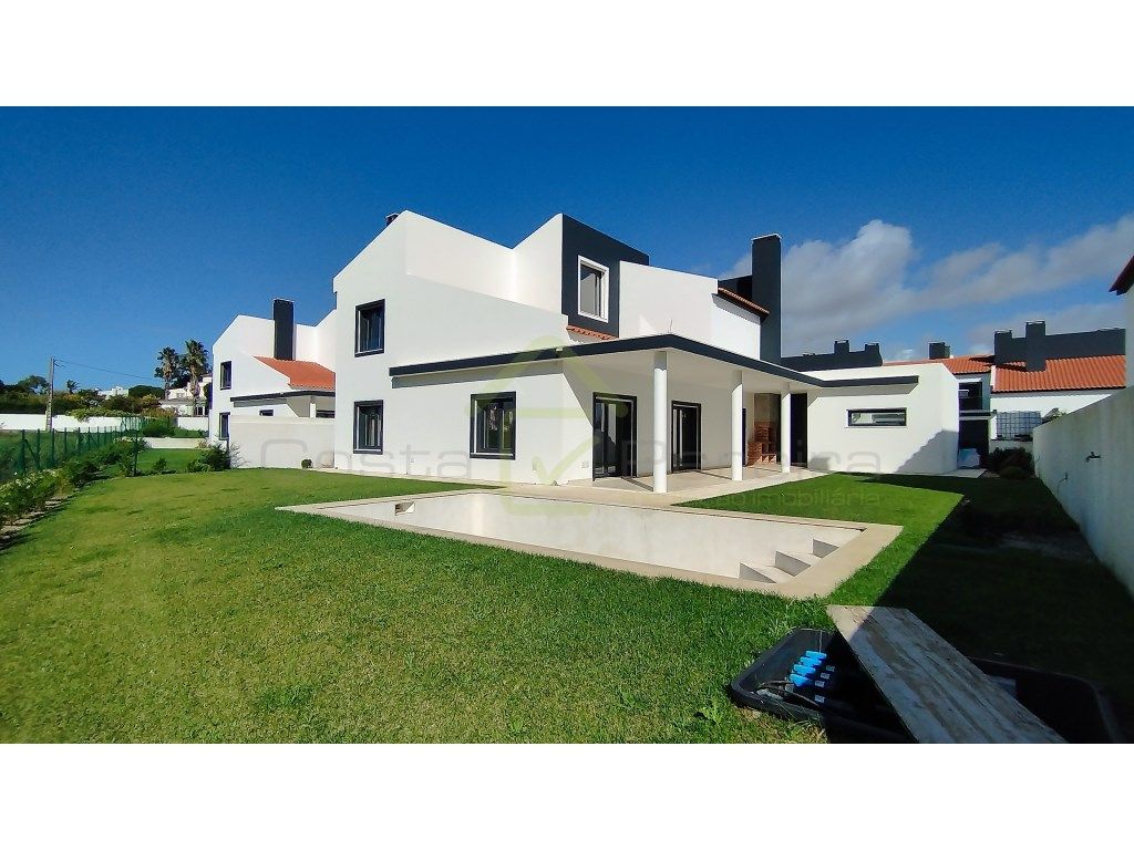 Moradia T5 nova em lote 631 m2 com piscina! - Grande imagem: 1/7
