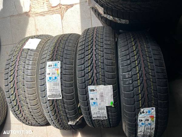 vând set jante tablă noi Mitsubishi ASX pe 16” cu anvelope noi de iarnă - 6