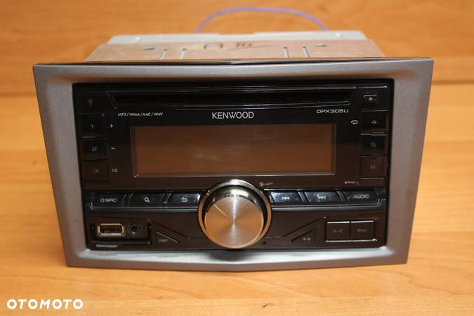 RADIO KENWOOD DPX305U 4x50W MP3 WMA AAC WAV ASTRA H 2DIN - 1