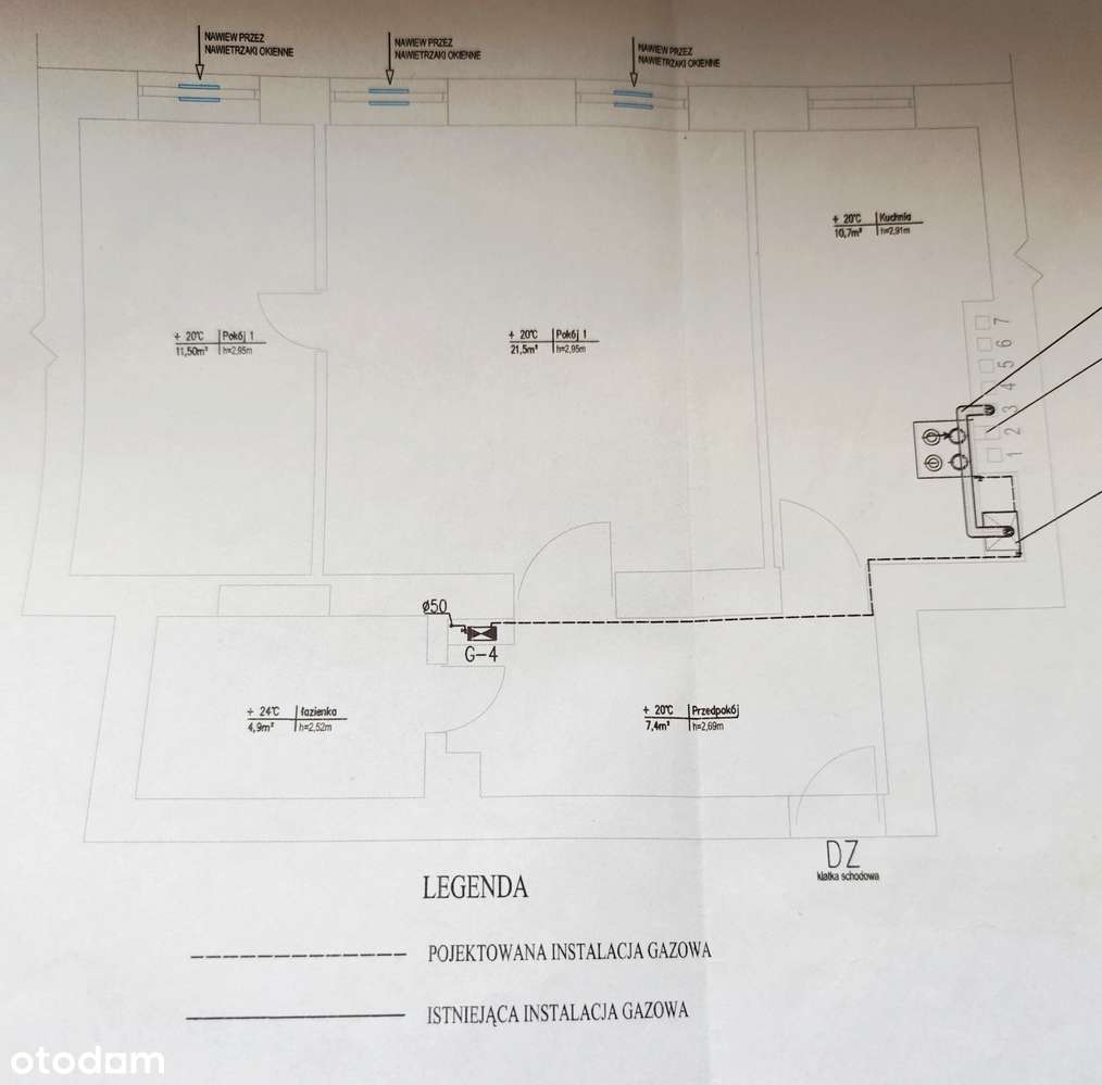 Mieszkanie  2-pokojowe w kamienicy w centrum Wrocławia, cicha ulica-17