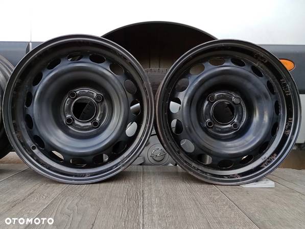 FELGI STALOWE 4x108 R15 6J ET32 OPEL CORSA F PEUGEOT 208 II CITROEN BERLINGO C4 II - 6