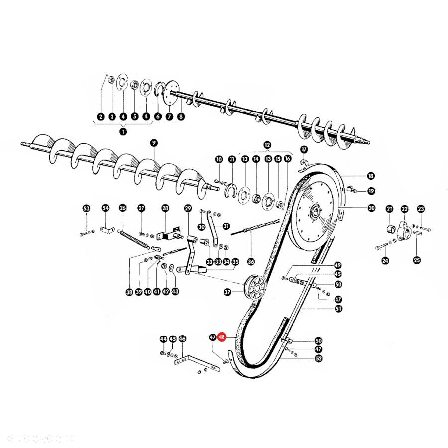 Pasek klinowy Gates 0730341 - 4