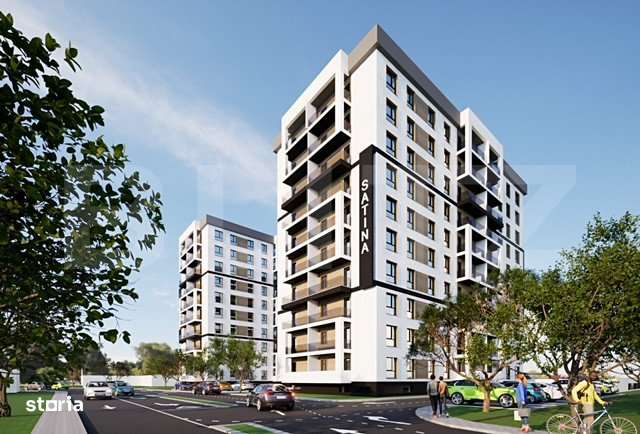 Comision 0% la cumparator! Apartament 2 camere, 63 mp, Satina Park - Imagine principală: 4/8