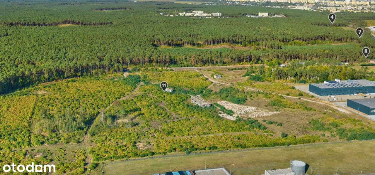 Działka inwestycyjna na terenie BPPT-0