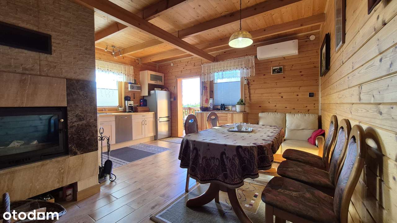 Dom z bali drewnianych ! okolice Zakliczyna, Paleśnicy !-6