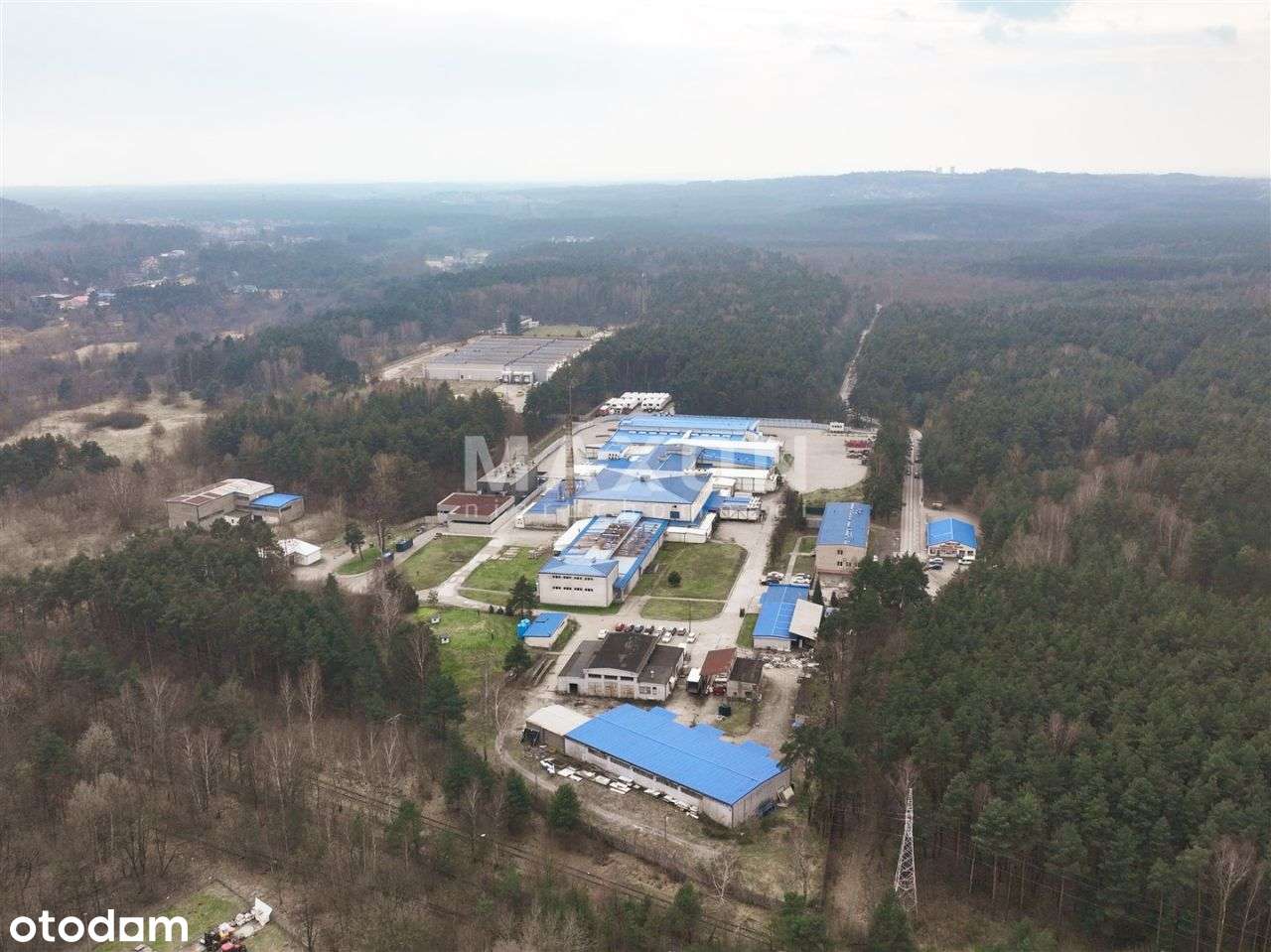 Funkcjonujący zakład produkcyjny, mięsny, chłodnia