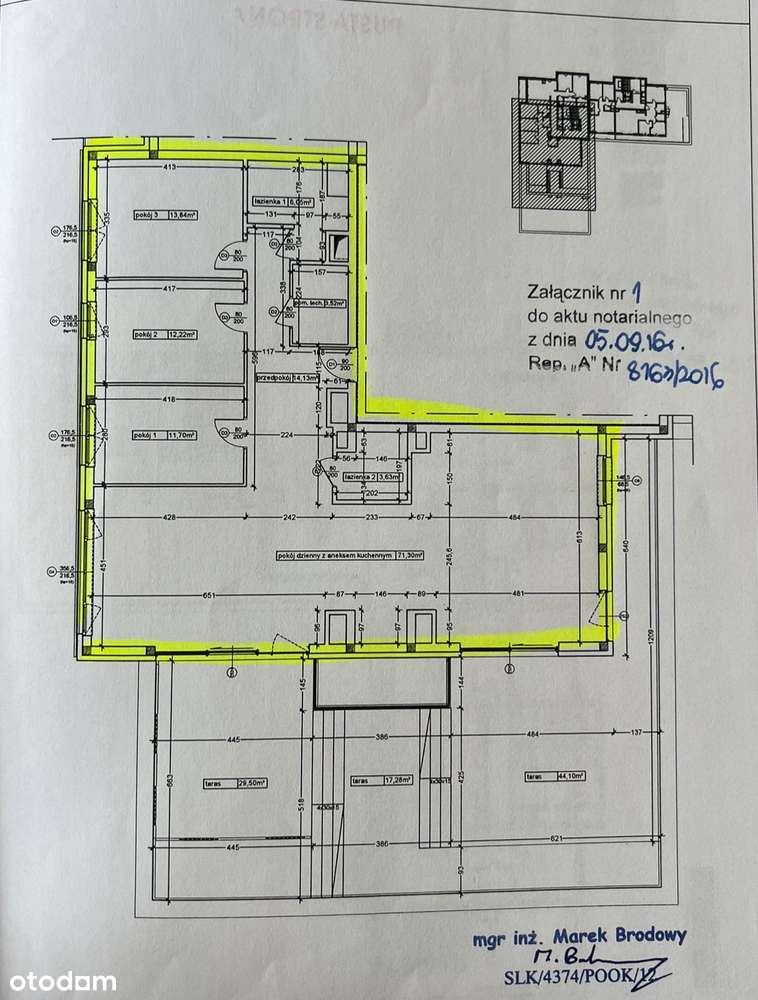 Unikatowy ze 100m tarasem lux apartament 4 pok 2 garaże kom lokatorska-18