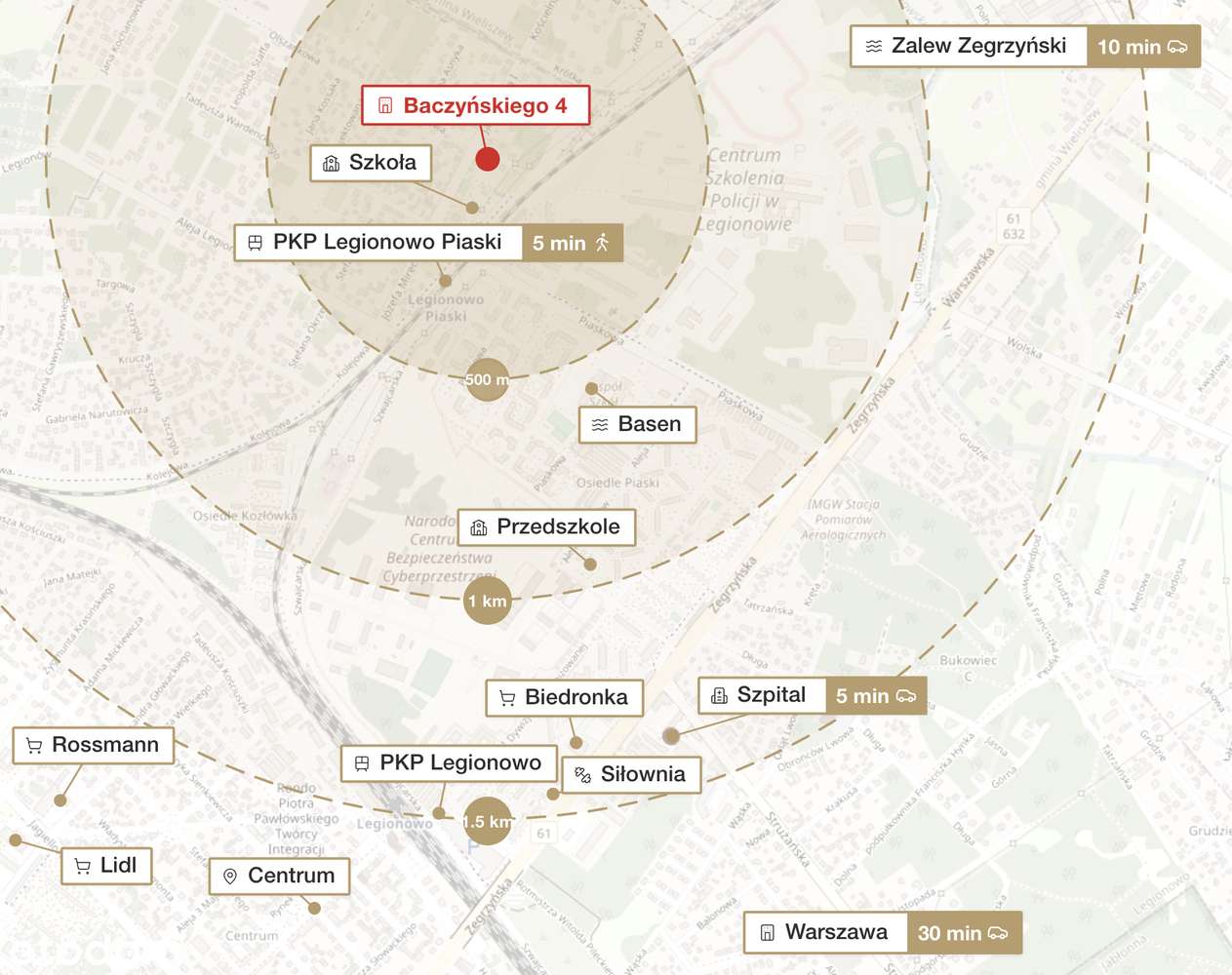 Bezczynszowe mieszkanie z ogródkiem — 300 m od PKP Legionowo Piaski - Więcej