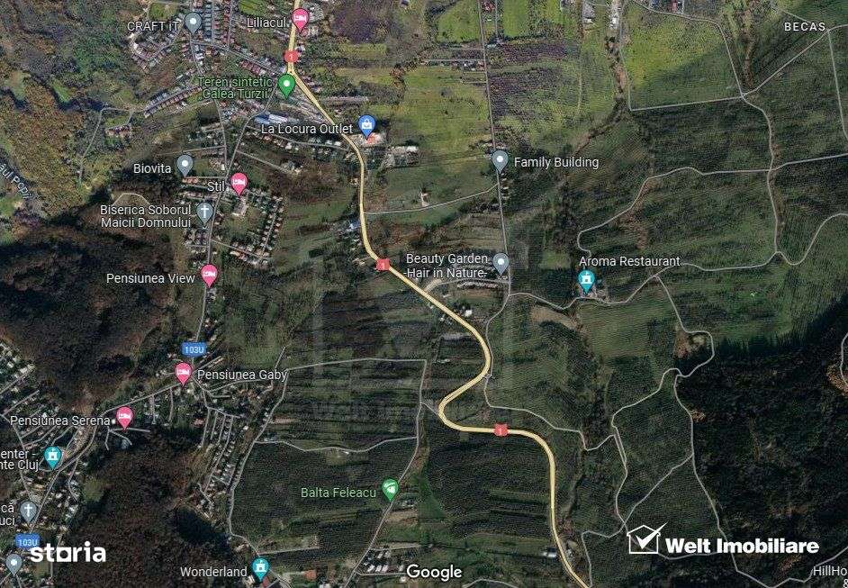 Teren parcelabil Feleac Cluj - Imagine principală: 2/2