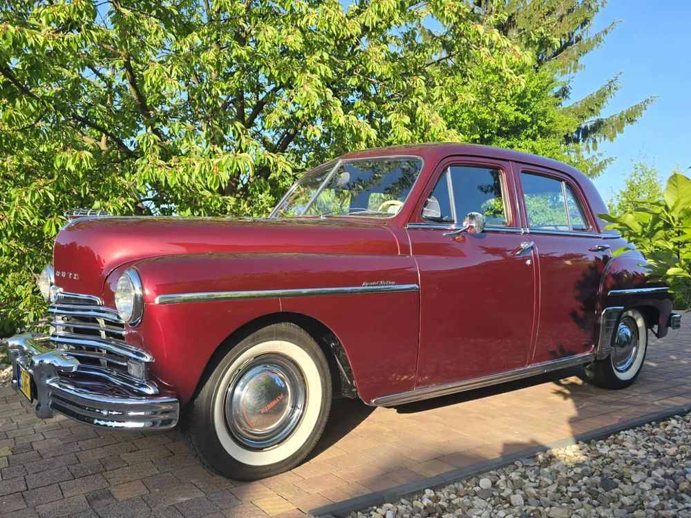 Plymouth  piękny zabytkowy plymouth special deluxe 1949