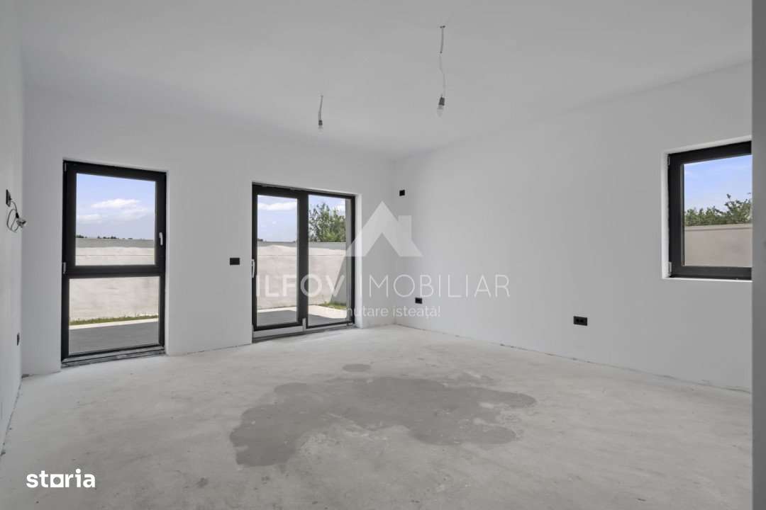 Casa tip duplex 134.6 mp, lot 225 mp, 5 camere, toate utilitatile-6