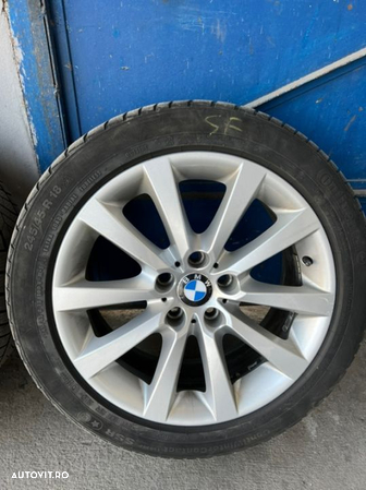 Jante Bmw seria 5 F10/F11 cu cauc 245/45/R18 dot 2018 iarna conti 8jx18is30 - 23