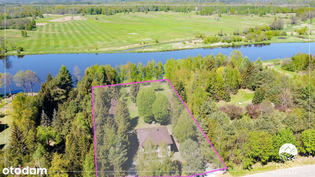 80 KM OD PAŁACU KULTURY. Posesja z bezpośrednim dostępem do rzeki.-17