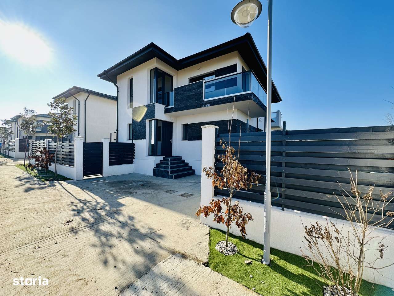 Casă nouă de vânzare Comuna Berceni – 5 camere, panouri fotovoltaice - Imagine principală: 3/20